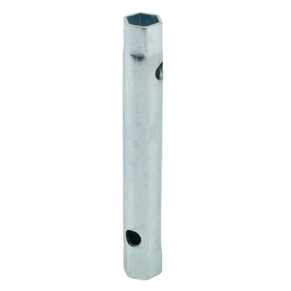 Tubular Box Wrench Silver Spanner Steel Highly Polished Professional Socket 8-17mm Double Ended For Automotive Repair Practical