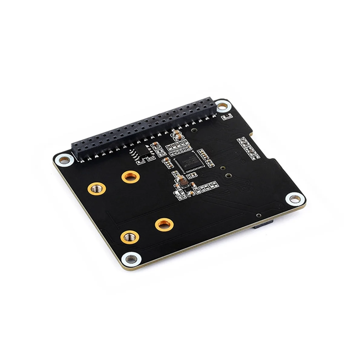 

M86K Adapter Board PCIe to 2-CH M.2 HAT+ On-Board Indicators Power Monitor Chip EEPROM for 5