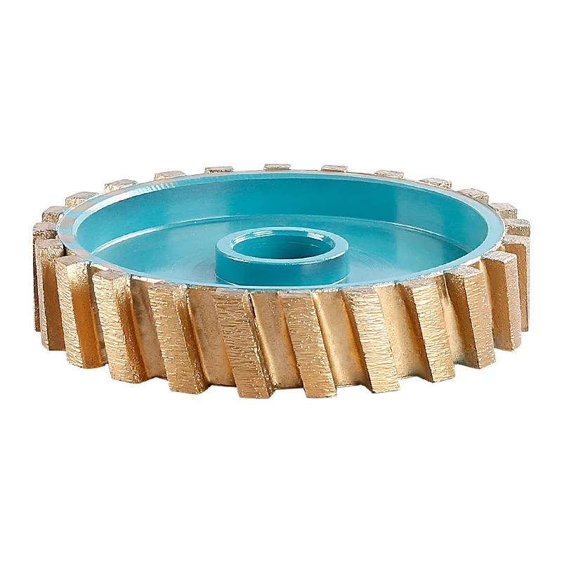

Stone edging machine grinding wheel flat slotted sintering wheel groove diamond wheel blind groove wire drawing abrasive tool
