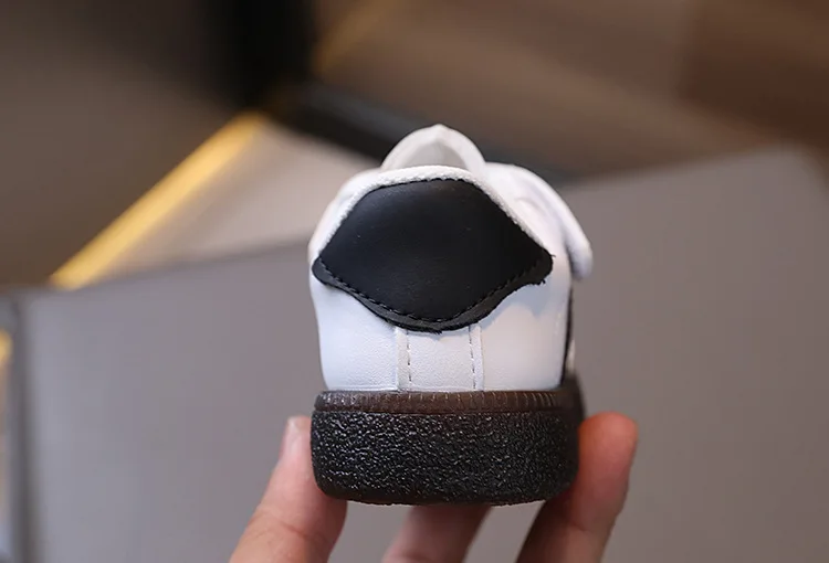 Kindersneaker für Babys, Jungen Sportschuhe, Kleinkinder Babyschuhe mit weicher Sohle, Erste Schritte Schuhe für Mädchen, Freizeitschuhe mit Klettverschluss, Outdoor-Schuhe, Neu – Detail 14