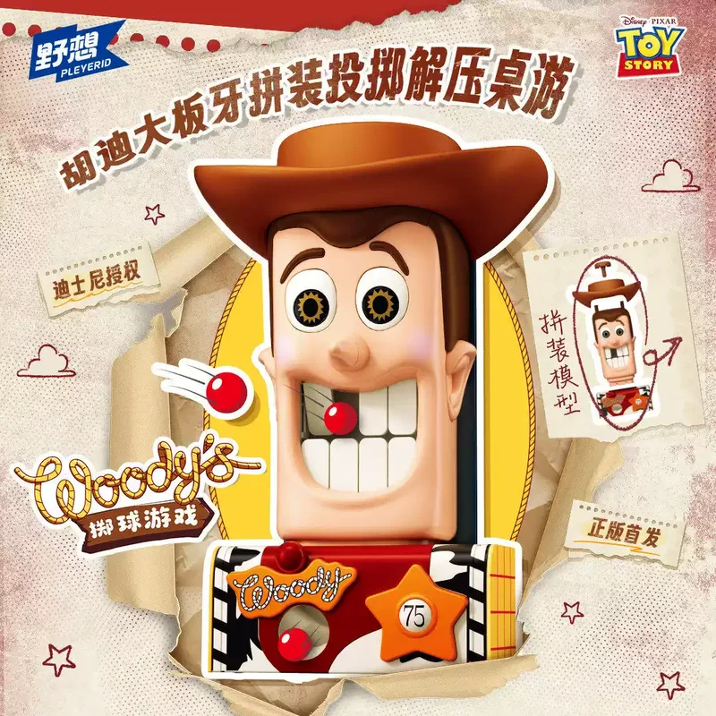 Genuine Toy Story Original Woody Assembly Model Kit Round Game Tabletop Game Collection Model Statue Toys Hobby Birthday Gift view 4