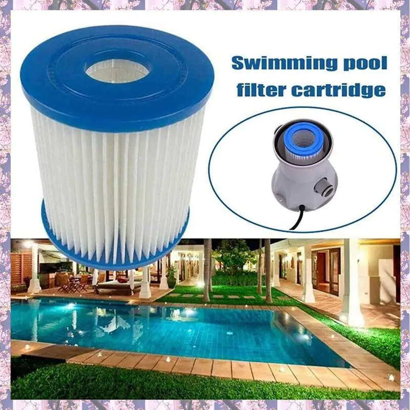 

Retail 6Pcs Pool Filter Cartridges Type H Replacement Swimming Pool Filter For Pool Filter Pump Cleaner
