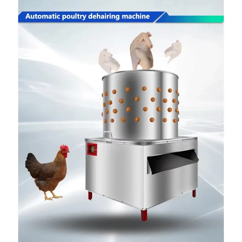 2025 معدات ذبح الدواجن الكهربائية آلة نتف ريش الدجاج والبط والأوز