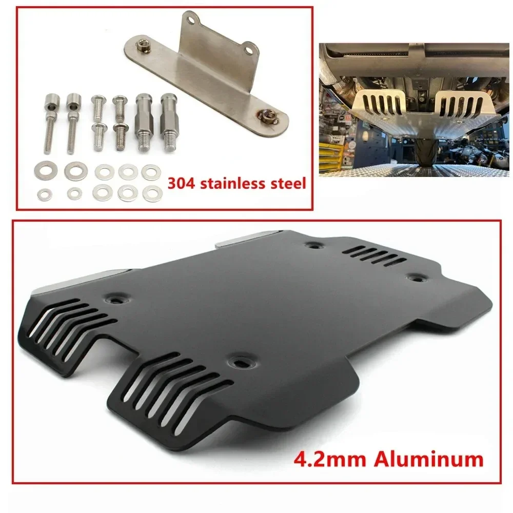 

for BMW R18 2020-2021 Motorcycle pod engine base anti-skid plate protective cover engine cooling grid chassis suitable