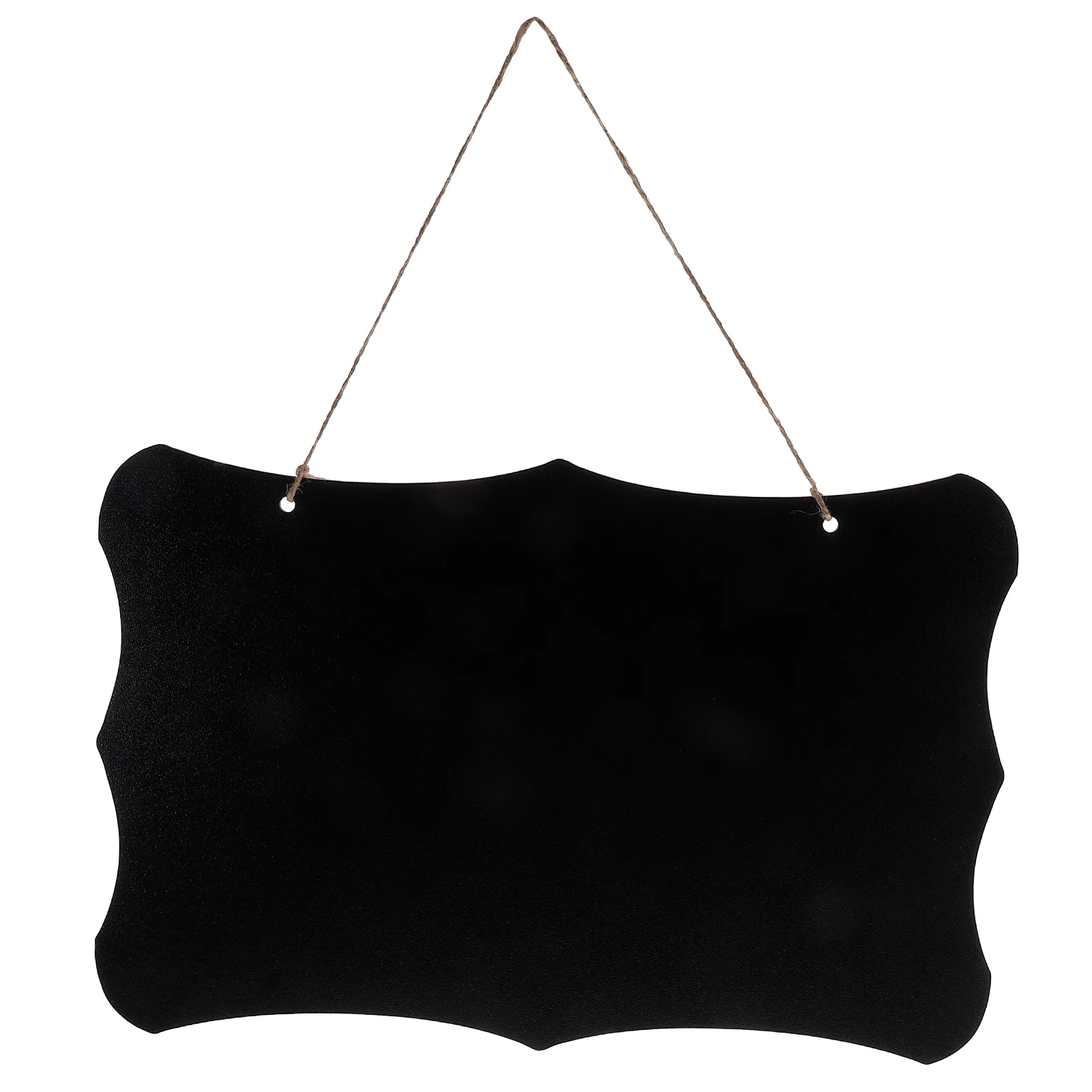 

5pcs Wooden Double-Sided Chalkboard Signs Wall Hanging Memo Boards Outdoor Display Boards Smooth Wear Resistant Message Plaque
