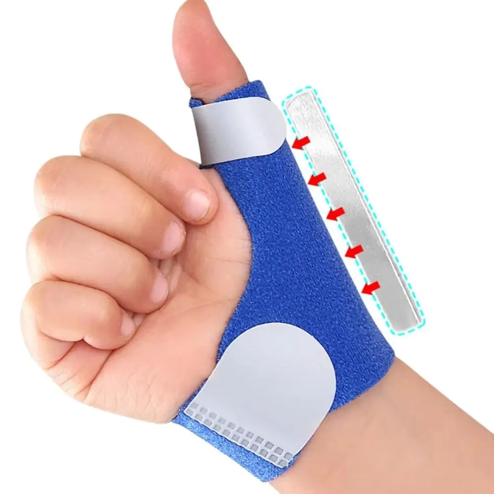 Adjustable Thumb Support Brace Lightweight Breathable Compression Sleeve Comfortable Finger Splint Guard Injury Recovery