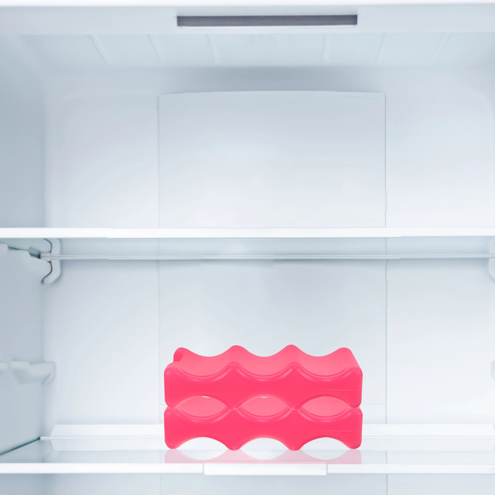 Caja de paquete de hielo para almacenamiento de leche materna, bolsa de enfriamiento roja reutilizable, se adapta a 4 botellas, mantiene la leche fresca, prácticas paquetes de hielo para refrigerador, 2 uds.