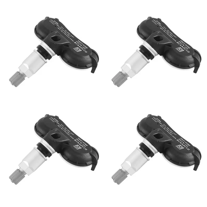 

TPMS Car Tire Pressure Monitor Sensor 4PCS 315Mhz 42607-0C070 42607-0C080 For Toyota Sequoia Sienna 2008- 2018-Boom