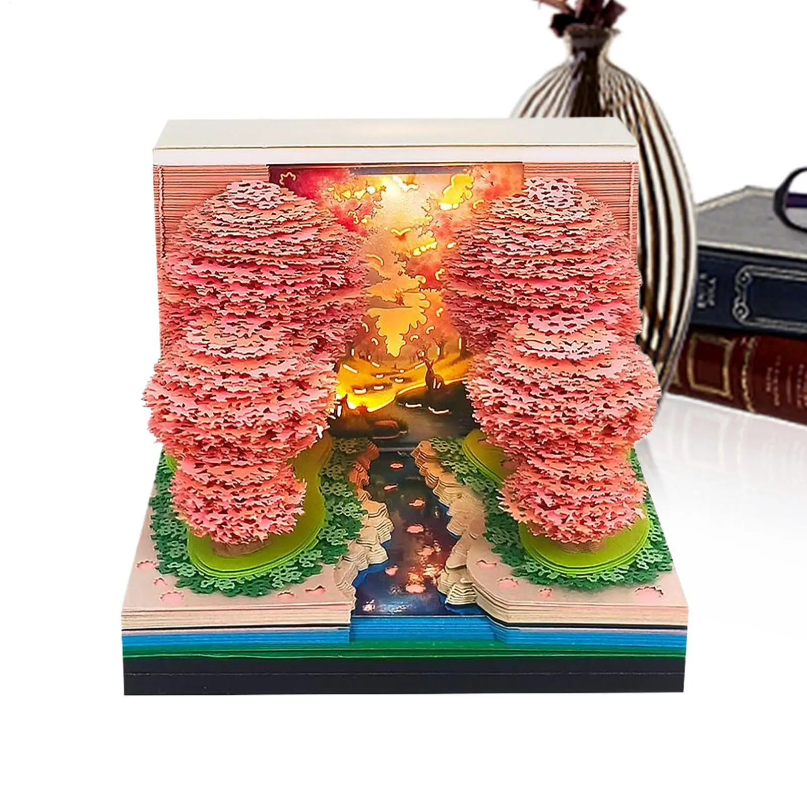 

3D Desk Calendar 52 Week Planner 2026 Calendar Scheduling Planner Event Tracking Organizer For Thanksgiving Christmas Hotel