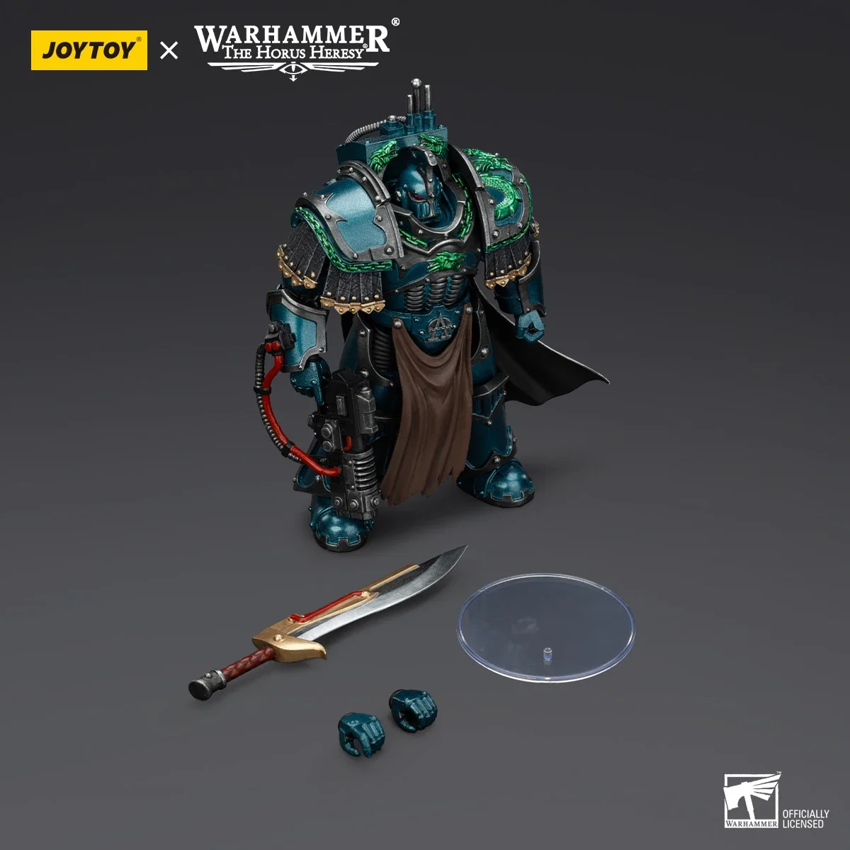 [Em estoque] JOYTOY Warhammer The Horus Heresy Action Figure Alpha Legion Legion Praetor Anime em Cataphractii Terminator Armor