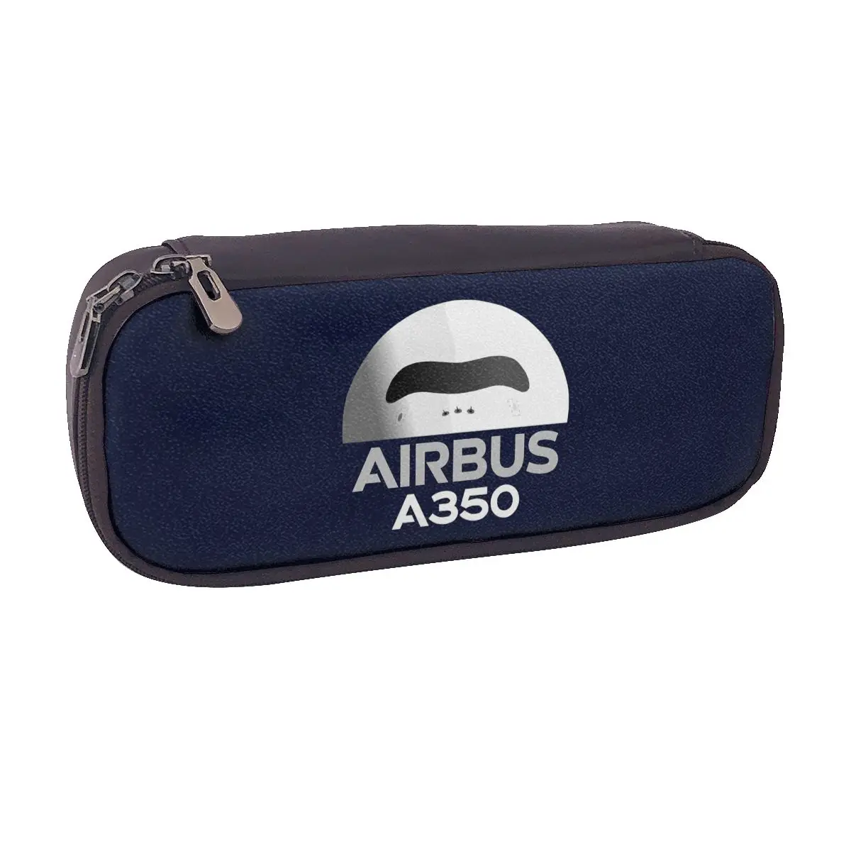 

New Airbus Beluga A350 Leather Pencil Case for Boys Girls Gifts Pen Box Pencil Bag Stationery Supplies Pen Holder Bag