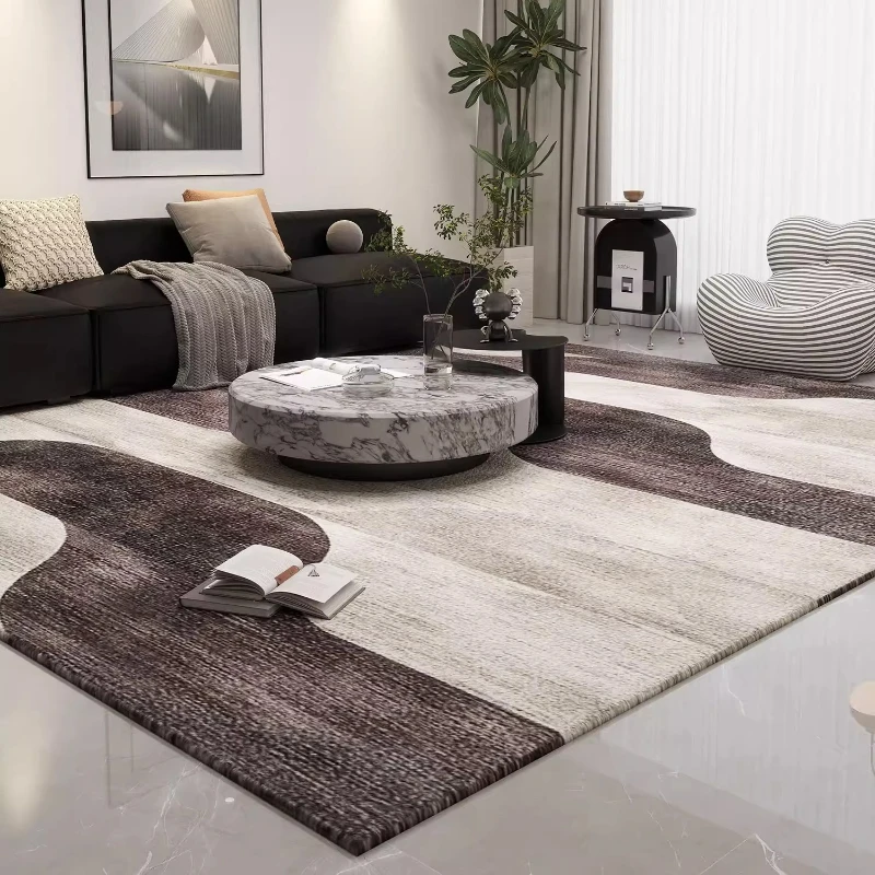 

Light luxury high-end sofa coffee table blanket bedroom bedside blanket large area modern floor mat