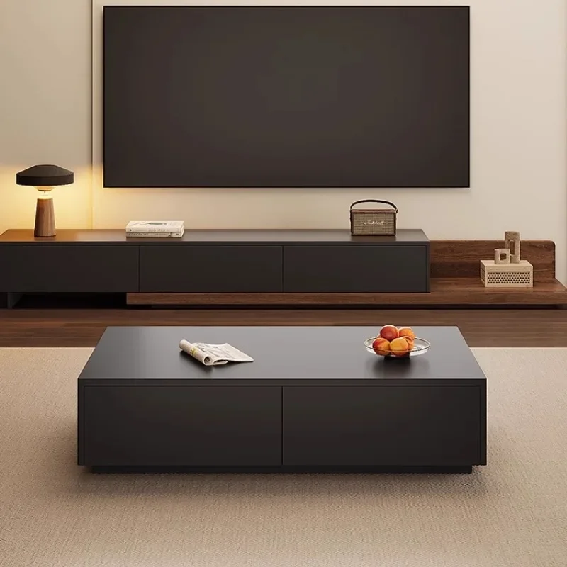 Soporte flotante de madera para TV, centro de entretenimiento moderno, chimenea eléctrica, consola, gabinete de almacenamiento, salones, muebles para el hogar