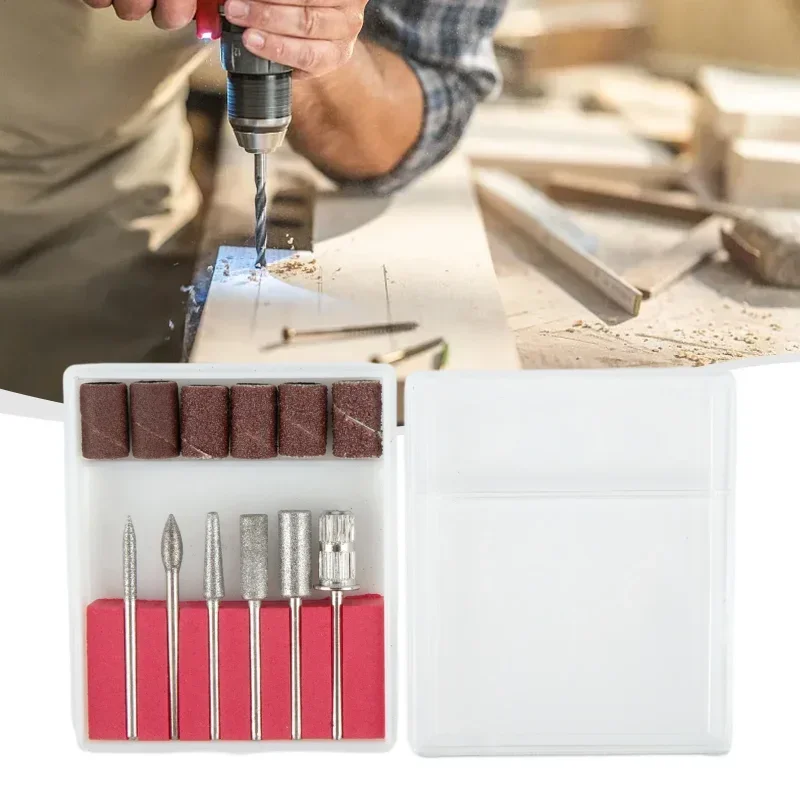 

12 шт./компл. сверла «сделай сам», чистящие заусенцы, полировка, ювелирные изделия, инструменты для полировки лака для ногтей, аксессуары для электрической шлифовальной машины «сделай сам»