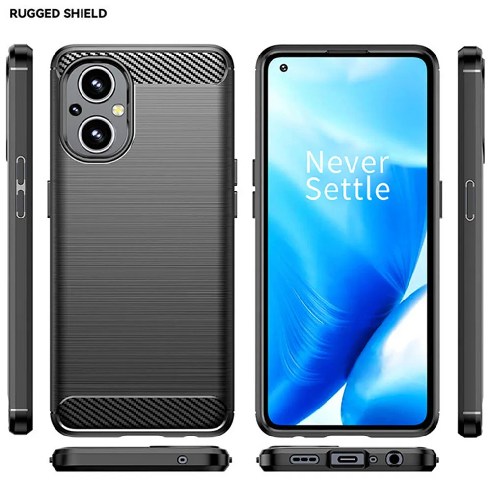 Oppo Reno7 Z 7Z Reno7Z CPH2343 Case Carbon Fiber Skin Soft Silicone Back Cover Case For Oppo Reno7 Lite Reno7Lite Phone Cases