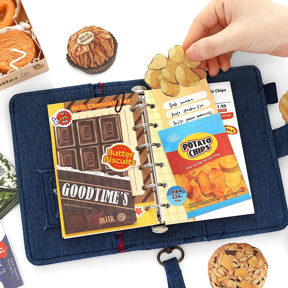 Card Lover 20 Pcs [Fresh Store 4.0 Series] Basic Decoration For Daily Material Paper Writing Deco Paper Sticker Scrapbook Kit