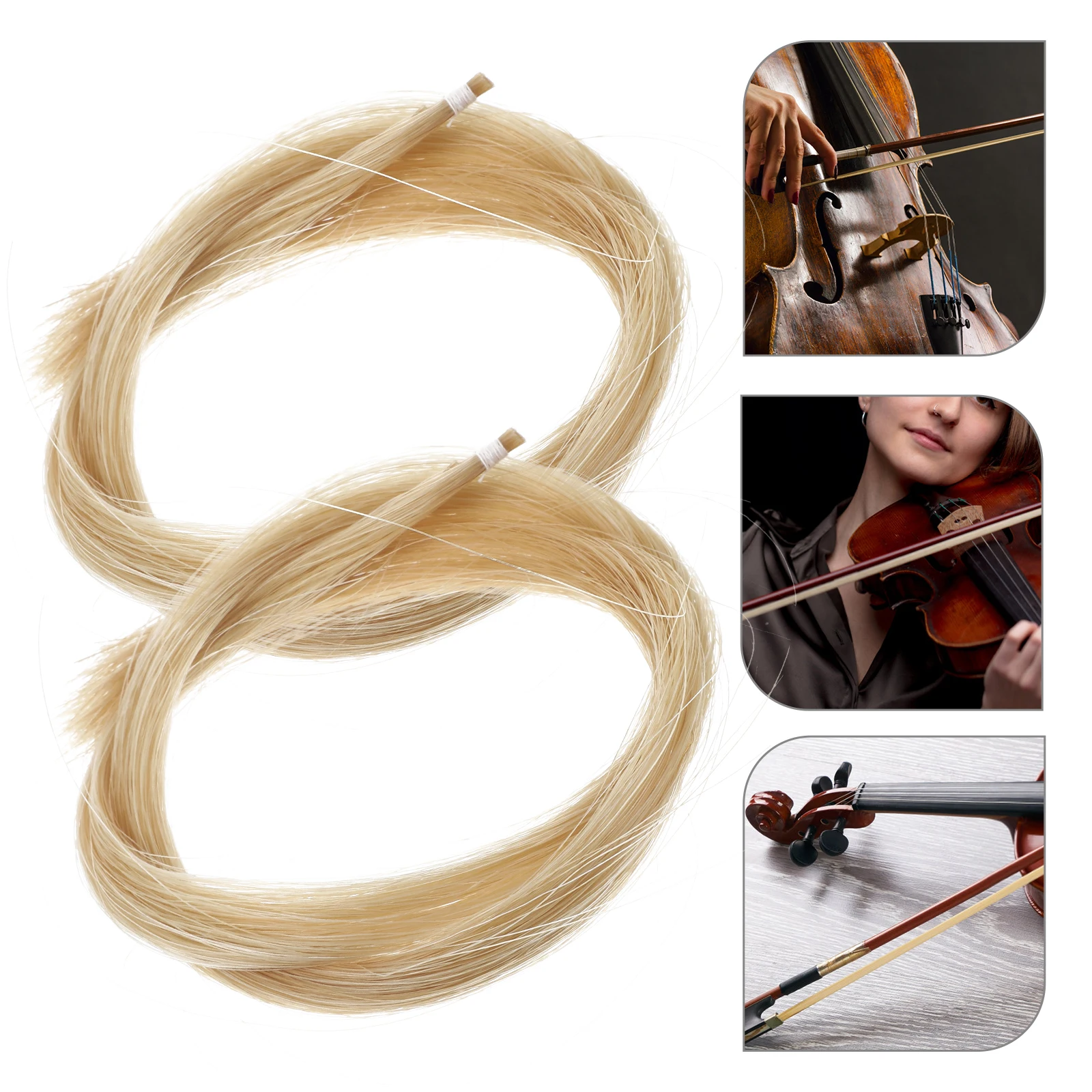 

Tail Hair Violinbow Horsehair Parts and Accessories Mongolian Fiddle for