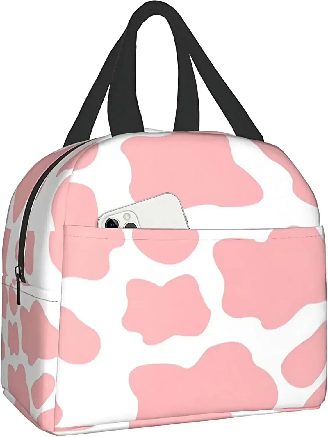 saco-de-almoco-isolado-reutilizavel-feminino-lancheiras-a-prova-dwaterproof-agua-almoco-tote-para-piquenique-trabalho-de-escritorio-bonito-rosa-morango-vaca-impressao