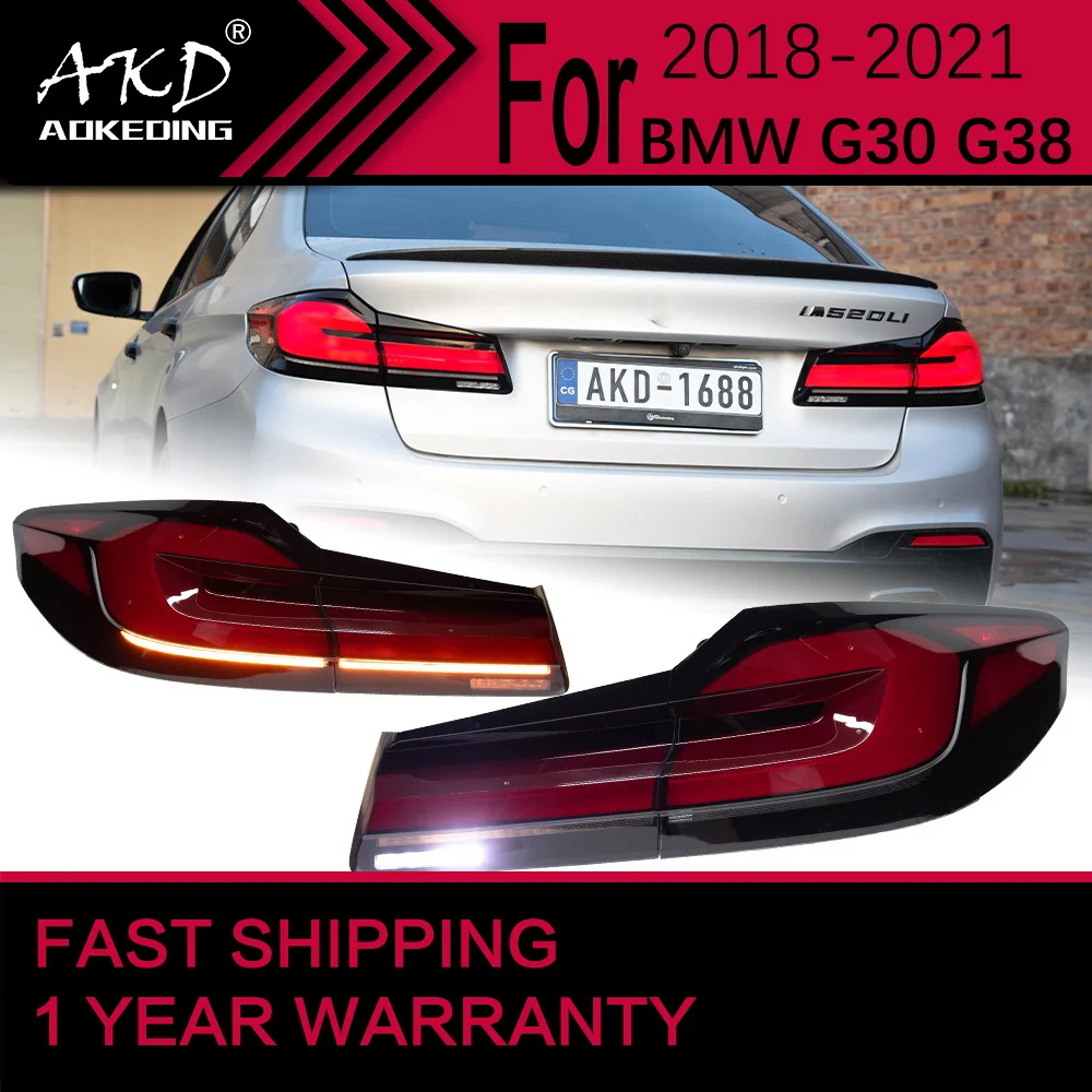 

Car Lights for BMW G30 G38 F90 520I 530I LED Tail Light 2018-2021 Rear Stop Lamp Brake Signal DRL Reverse Automotive Accessories