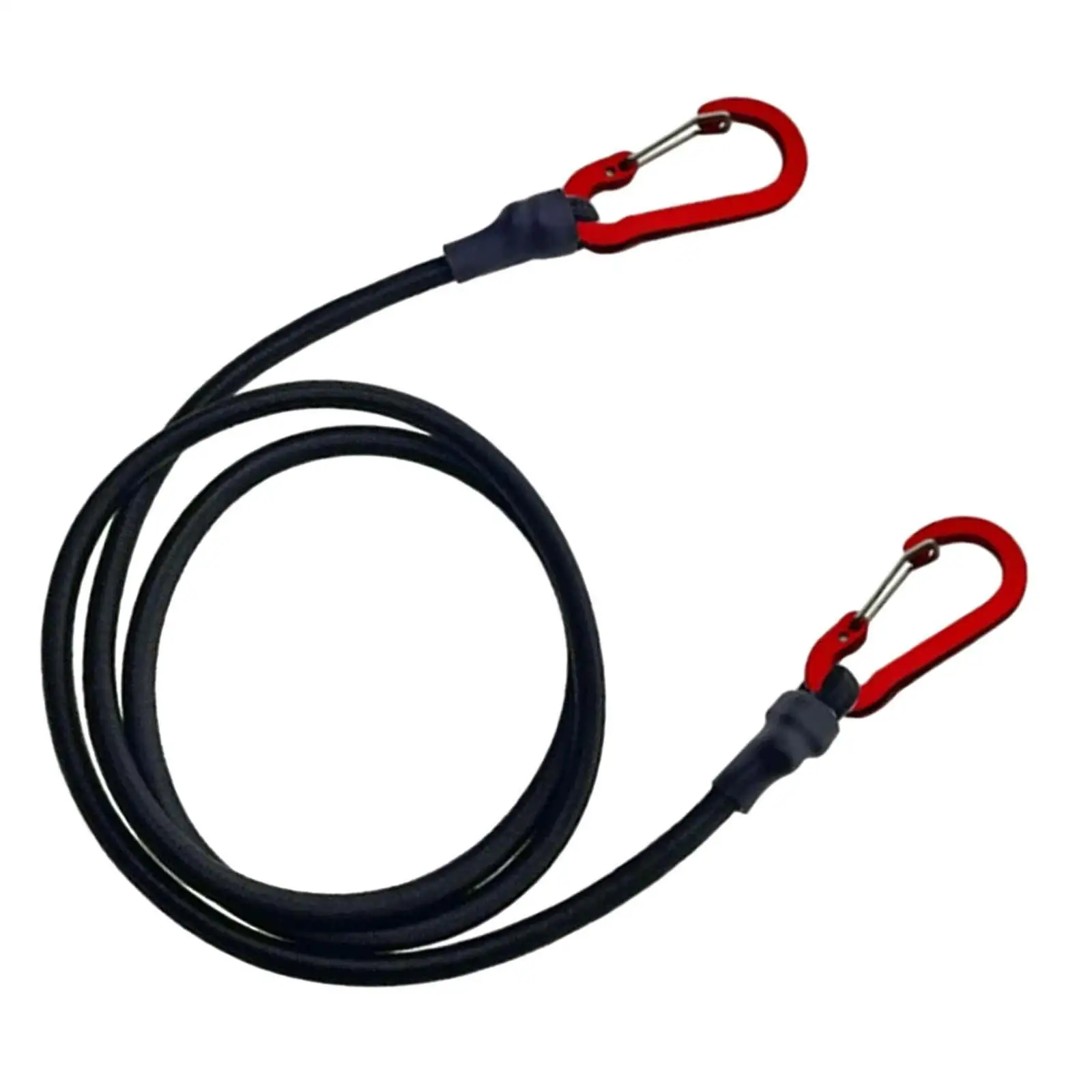 Elastic Strap Bicycle Cargo Rack Cord Multifunctional Tying Rope Bungee Cords Luggage Rope Cord for Backpacking Travel Biking