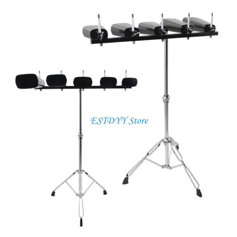 

G6DE Music Cowbell for Sporting Event, Drum Set, Church, Wedding Hand Metal Cowbell