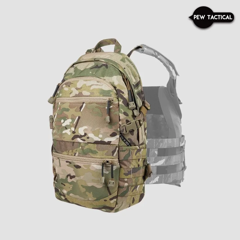 PEW TACTICAL AVS 1000 Pack Mochila Modular Multifuncional con Panel Trasero de Ataque Tank Top PK13