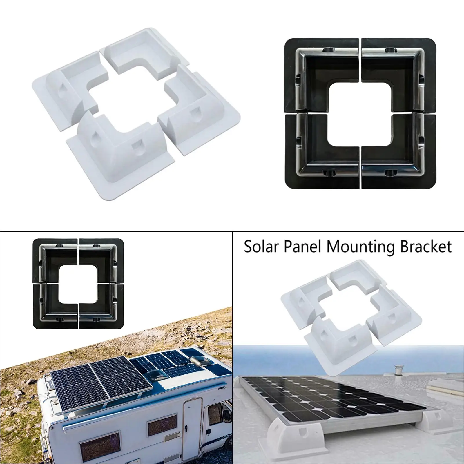 

Solar Panel Mounting Brackets Sturdy for Yachts Motor Vehicles Boats