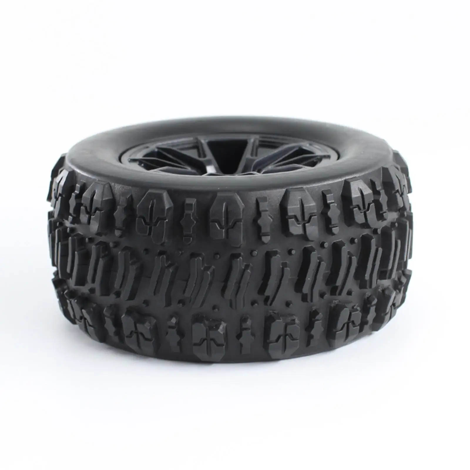 

RC Wheels and Tires Set 1 14 All Terrain Rubber for Electric RC Car Accessories Replacement and Modification