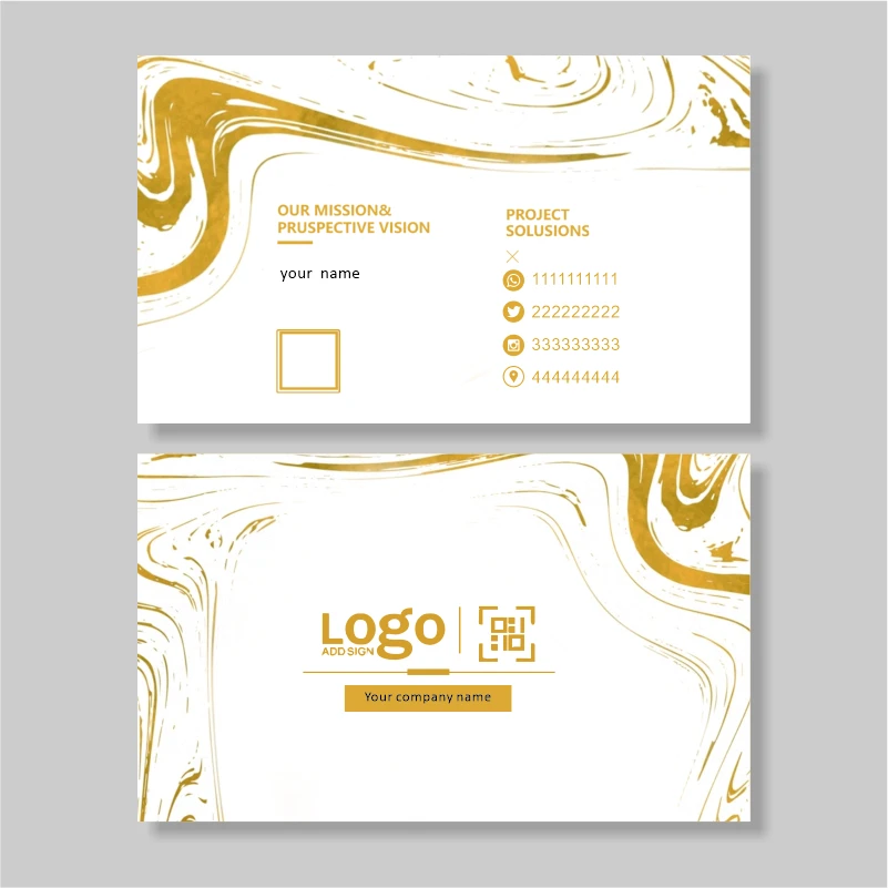 

Печать персонализированных визиток: глянцевые и матовые, с водостойким покрытием, индивидуальный дизайн, персонализированные визитные карточки.