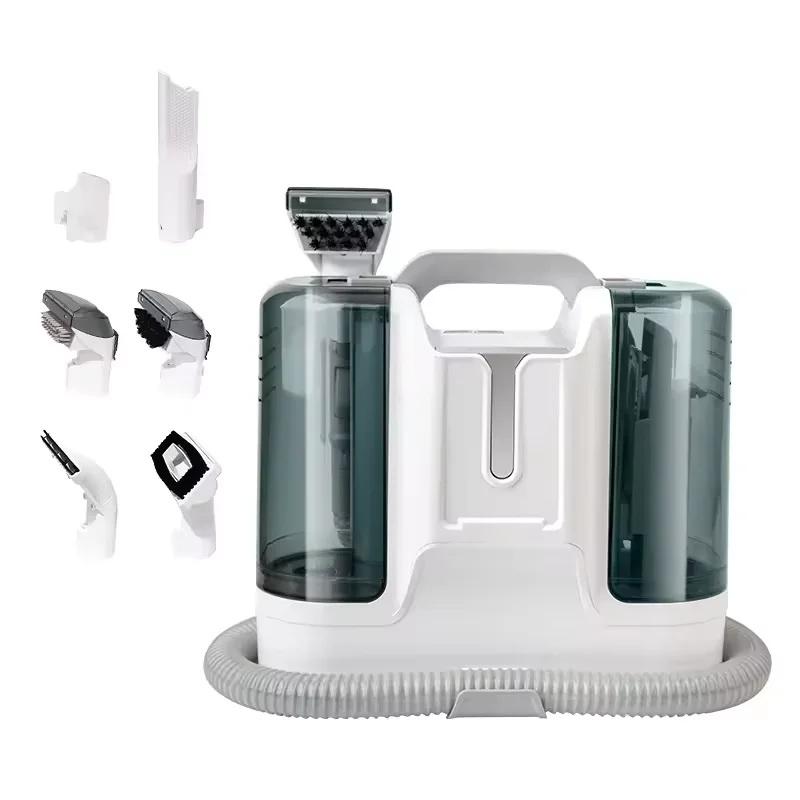 

Portable carpet cleaner, powerful deep stain cleaning for sofas, pets, car seats, upholstery and furniture