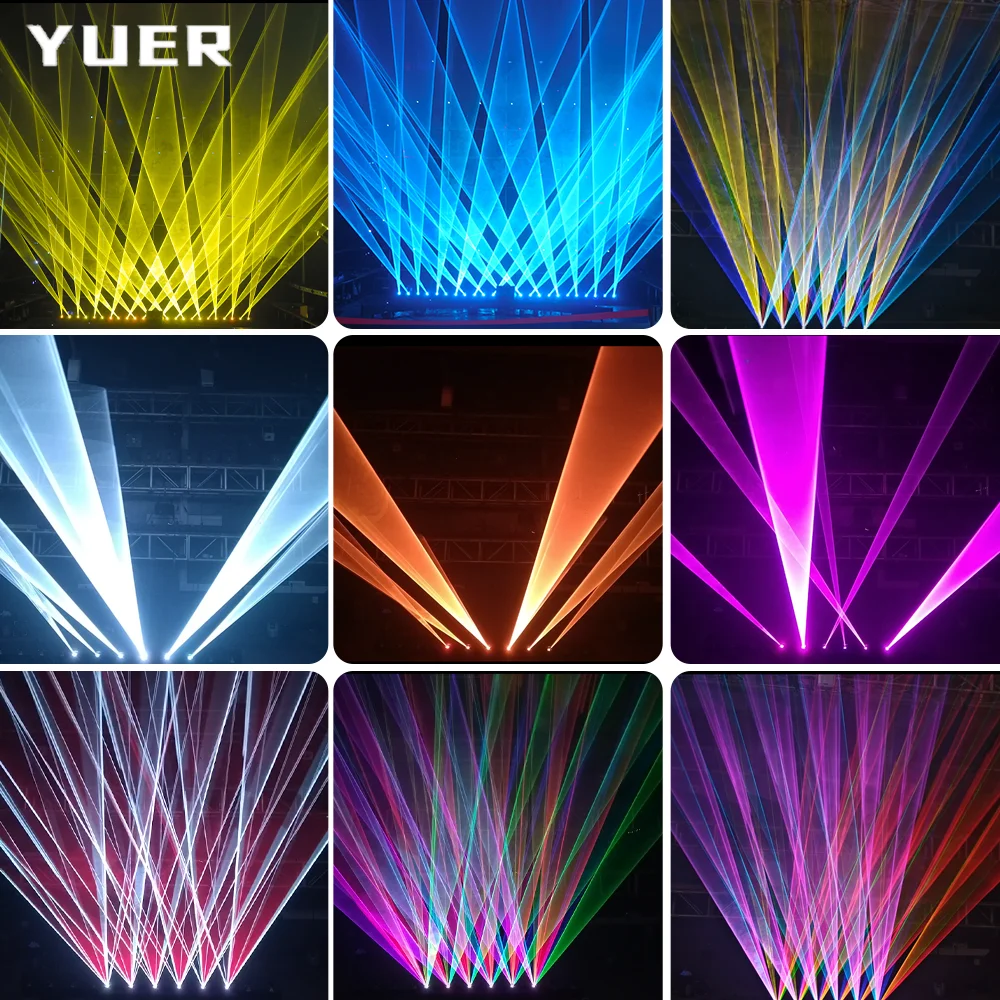 

Водонепроницаемый 6X2 Вт/3 Вт/4,5 Вт RGB луч анимированный лазерный матричный светильник RJ45-ILDA барный светильник 20 к PPS чехол для полета DMX512 для DJ Disco Club Bar