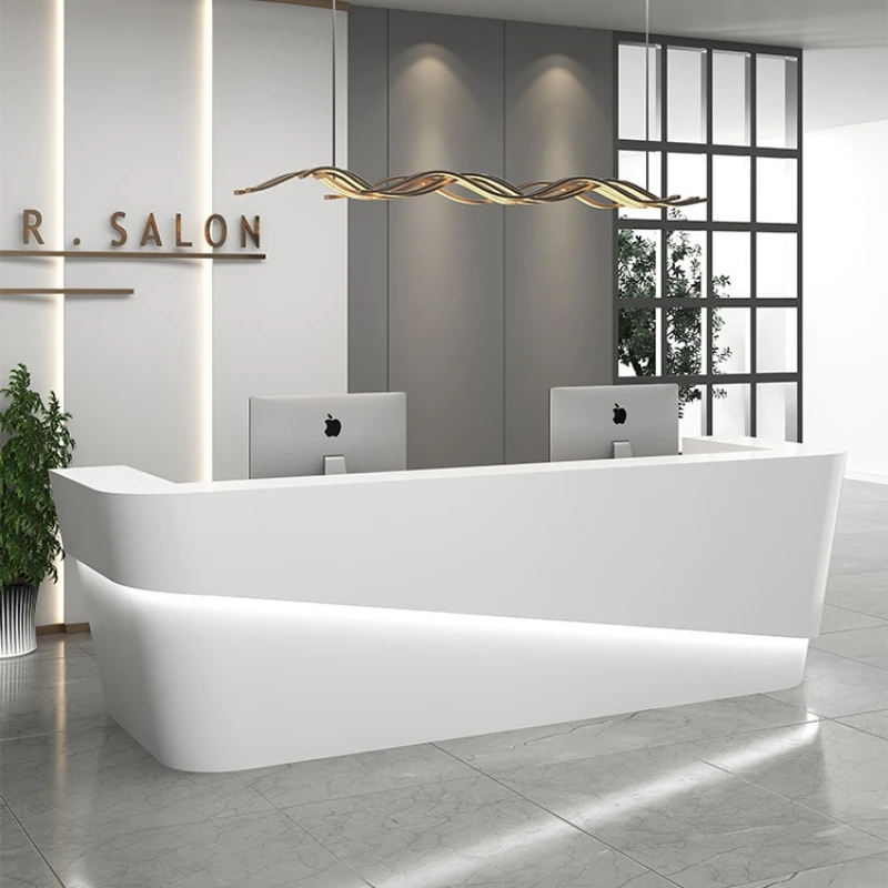 Mesas de recepção de atmosfera da empresa Moda moderna   mesas de recepção simples com sensação sofisticada   Móveis de escritório Zum empfang YS40CC