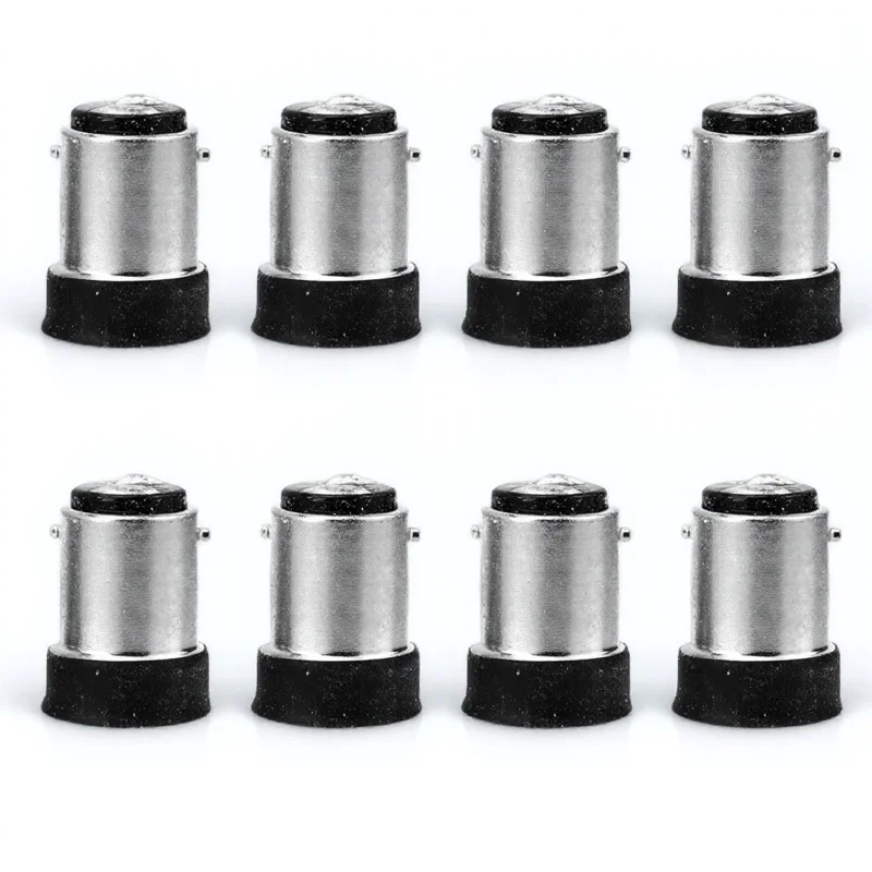 

8 pcs Lamp Holder Converters E17 To E14 Bulb Adapter Light Socket Base Converter Durable Screw Thread Lighting Accessories