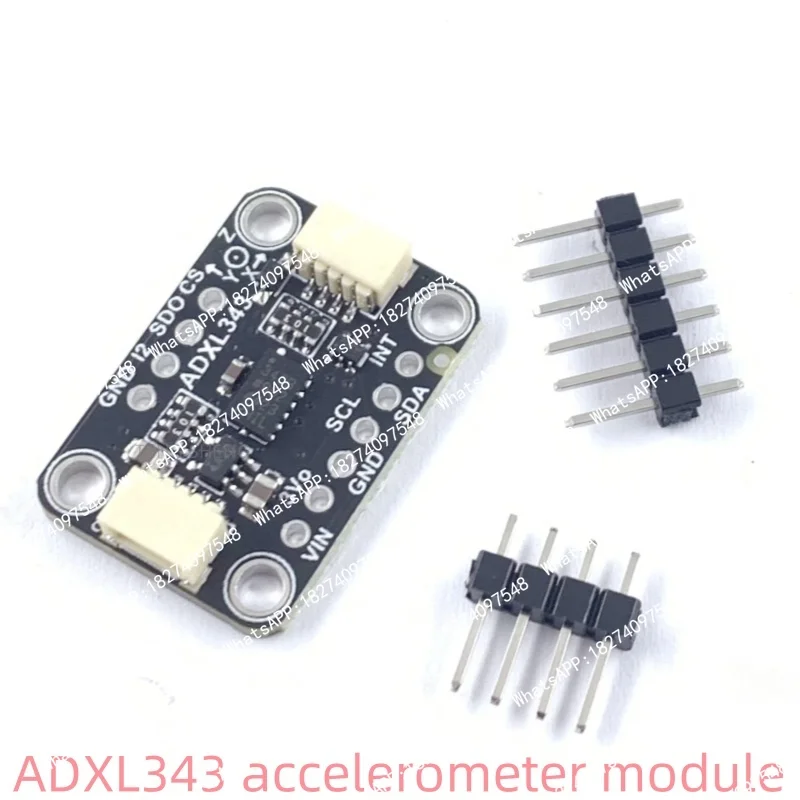 ADXL343 three-axis accelerometer (+-2g/4g/8g/16g)- I2C/SPI communication module is compatible with STEMMA QT Qwiic