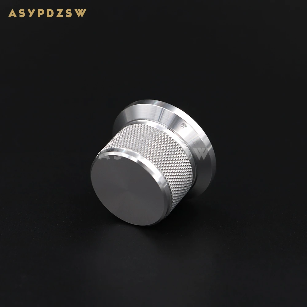 1 Chiếc Knurled Bạc/Đen/Vàng 38*30*25 Full Nhôm Khuếch Đại Chắc Chắn Tập Chiết Áp Núm Vặn
