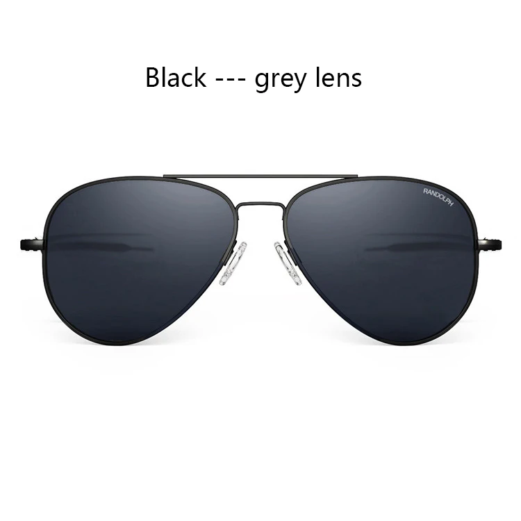 RE Sonnenbrille Mann Amerikanische Armee Militär Luftfahrt Pilot Sonnenbrille Glaslinse Frau Luxusmarke Vintage Metall Titan Rahmen – Detail 14
