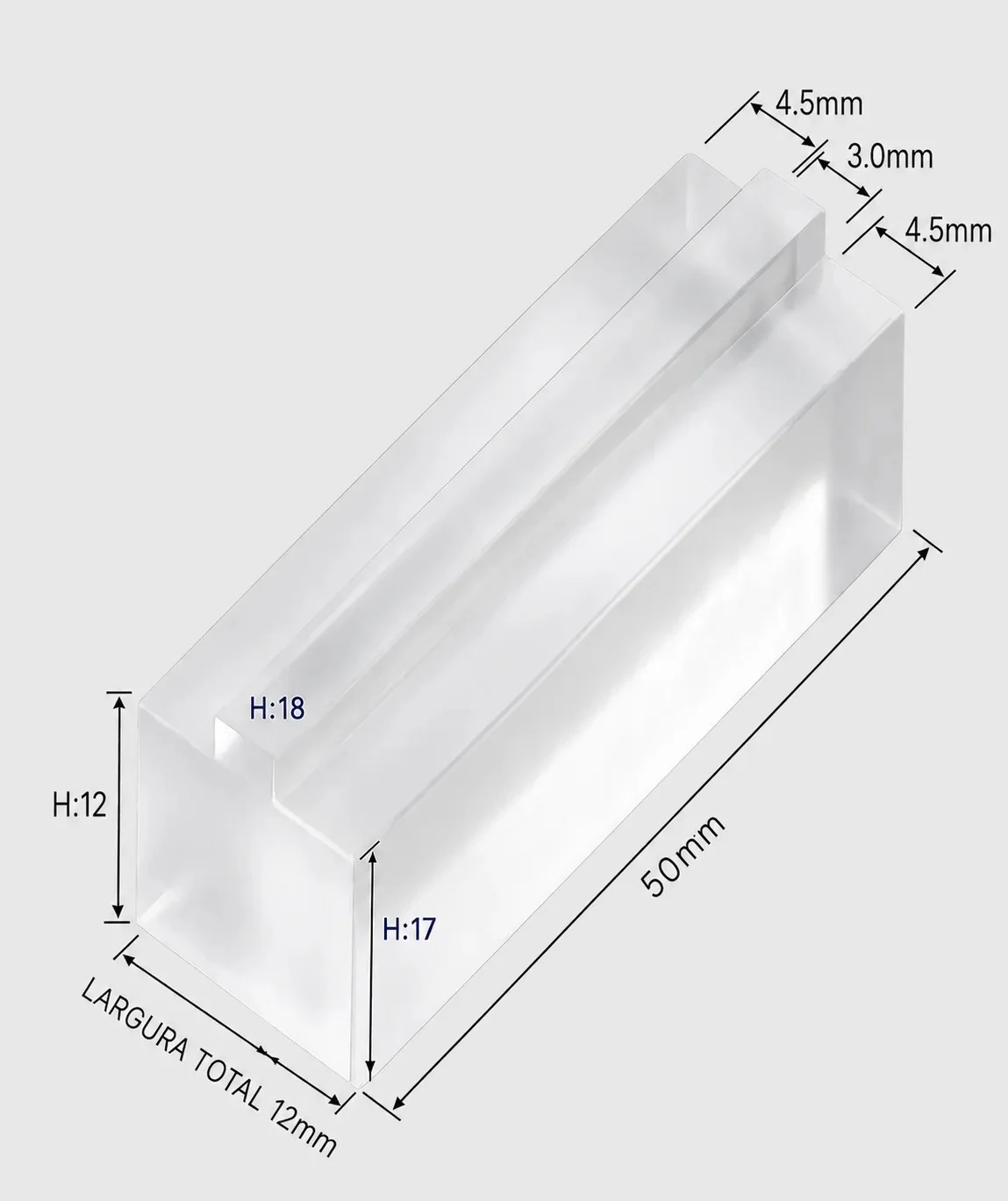 Quartz rod 50mmX12mm If you need customization, you can contact me.