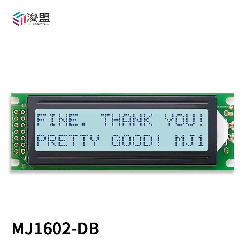 LCD1602 16x2 LCD Display Module Blue Backlight 16*2 1602DB 85*30mm