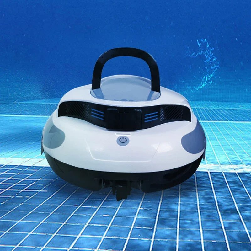 Auto Parking Swimming Pool Vacuum Cleaner 5000mAh Rechargeable Battery LED Indicator Accessories Robot Pool Vacuum Cleaner