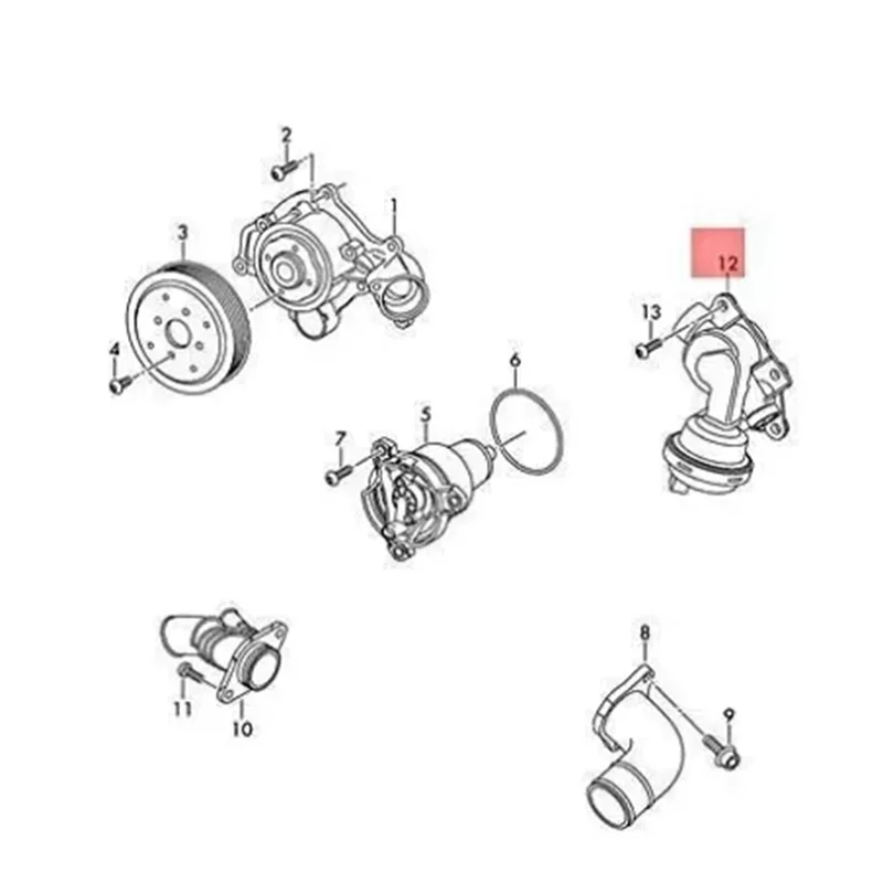 

Термопневматический клапан AT35 06M121678H 06M121678F 06M121678G для A4 A5 A6 A7 A8 Q5 Q7 Q8 VW Touareg, тепловые пневматические насосы Par