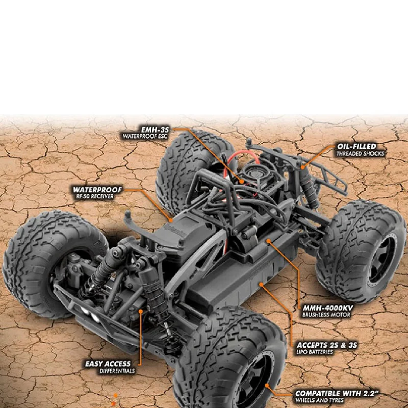 HPI SAVAGE small F remote control 1/12 electric 3S brushless four-wheel drive off-road vehicle XS FLUX