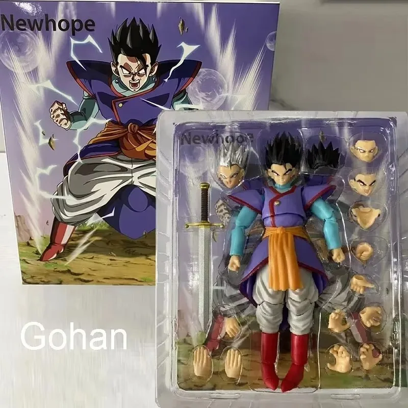 

Anime Dragon Figures Newhope Son Gohan Shfiguarts God Creation Gohan Shf Action Figure Desktop Decoration Collect Toy Gift