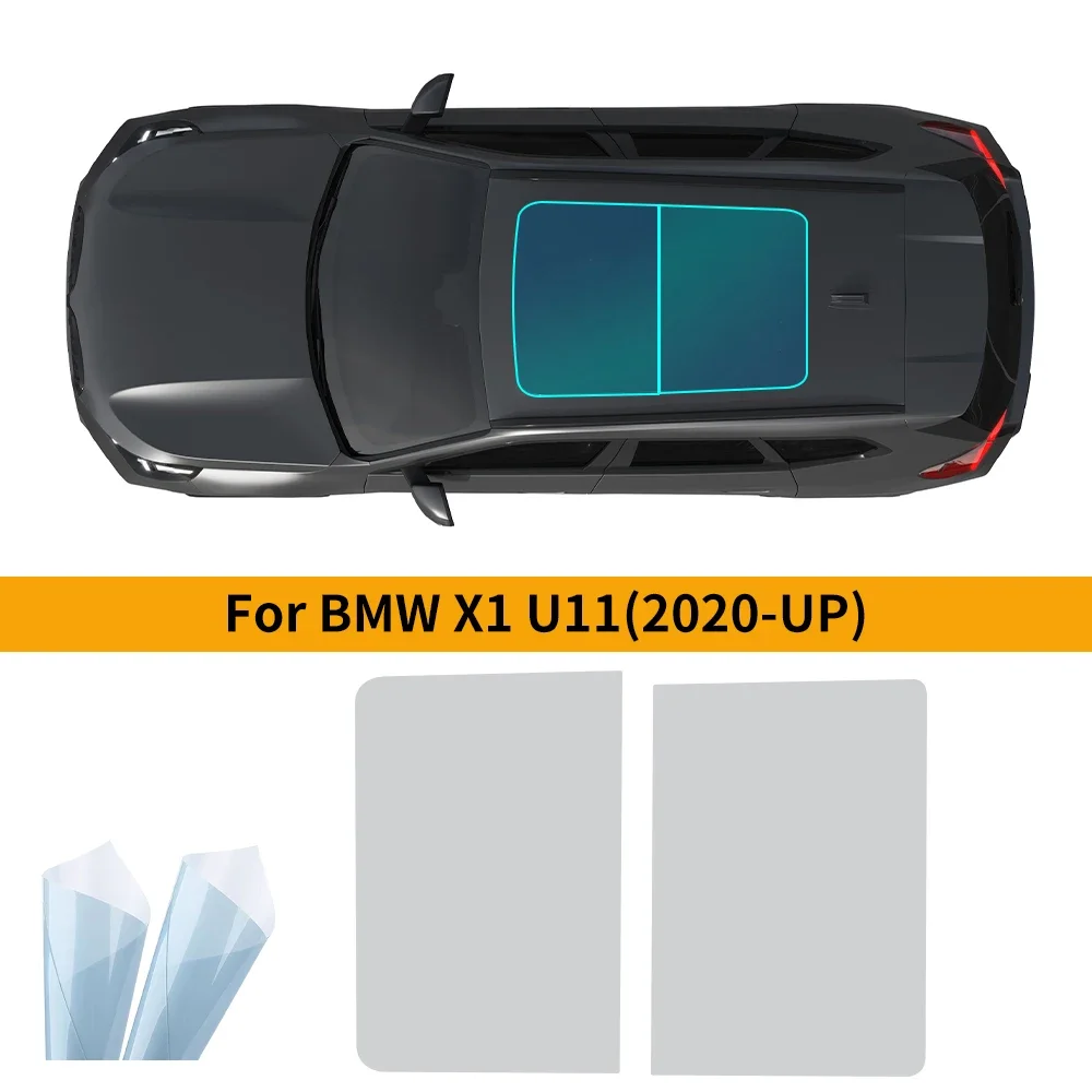 Roof Film for BMW X1 U11 2020-UP Window Sunroof Sticker Ice Armor Heat-resistant Sunshade Film Decal Modification Accessories