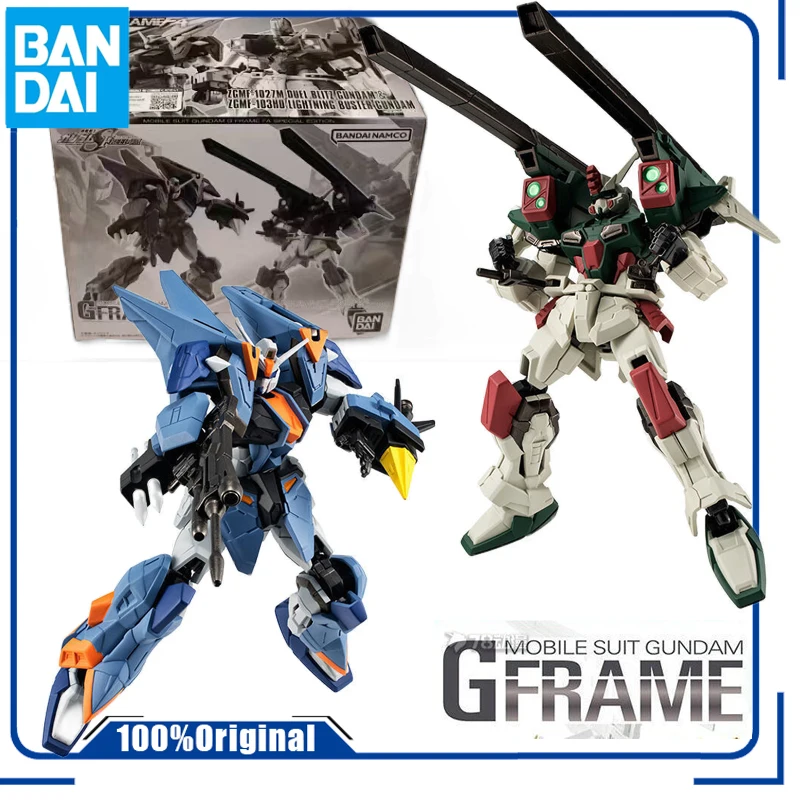 Bandai Genuine /Original G FRAME SERIES FA LIMITED/SPECIAL EDITION THUNDERBOLT DUEL GUNDAM, THUNDERSTORM GUNDAM     Action Figur