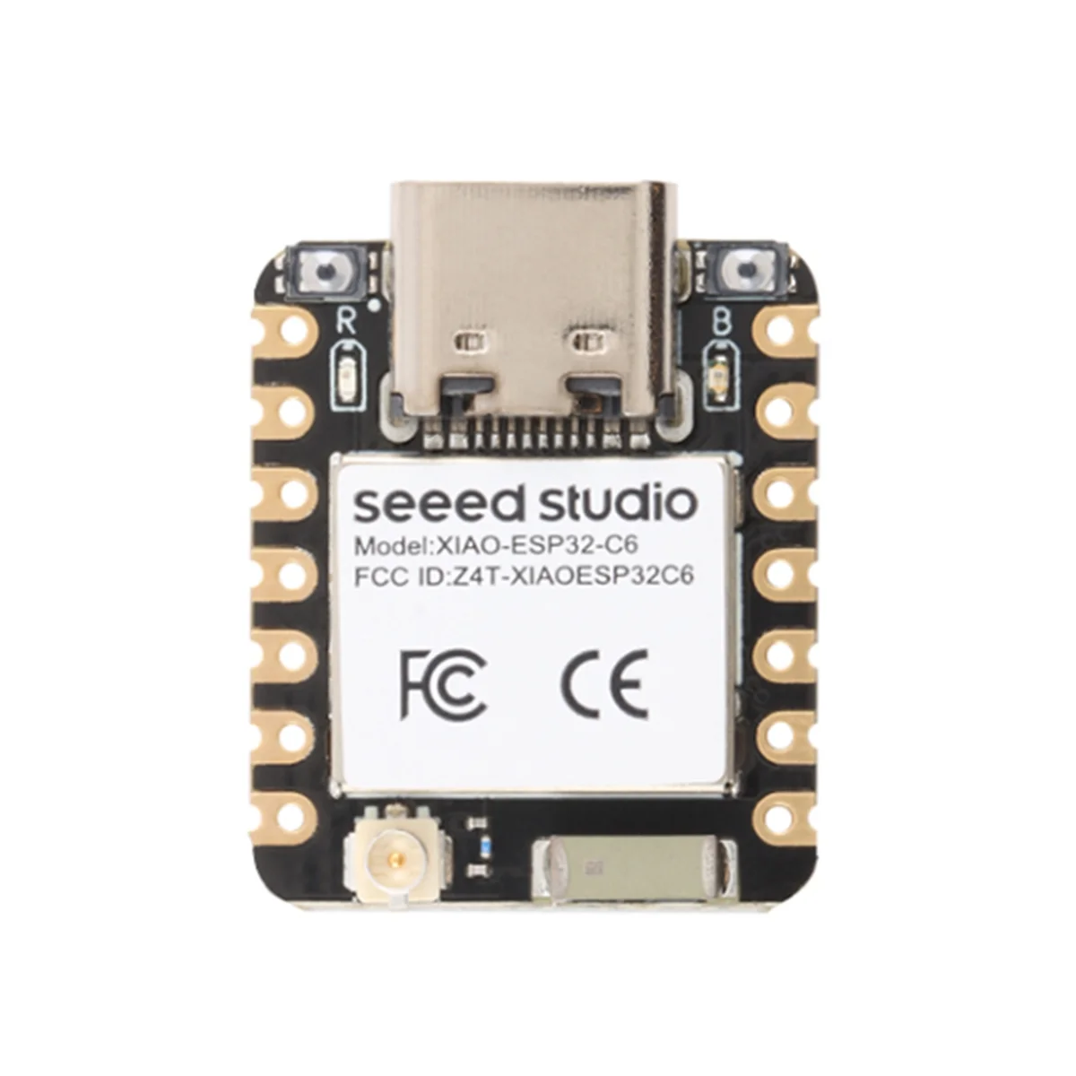 AU32-Seeed Studio XIAO ESP32C6 Development Board WiFi 6+Bluetooth Support Zigbee Matter SuperMini Development Board for Arduino