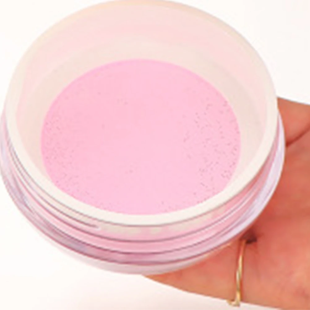 

Elastic Mesh Loose Powder Box Large Capacity Portable Makeup Container For Travel Case No Leakage Design