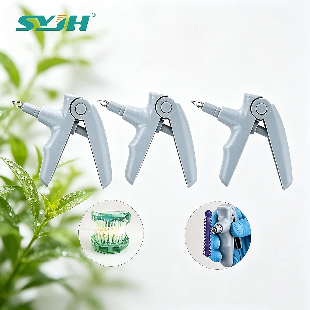 Dentals Orthodontic Ligature Gun Dispenser High Strength Precisely Ties for Shooter Dentistry Tools