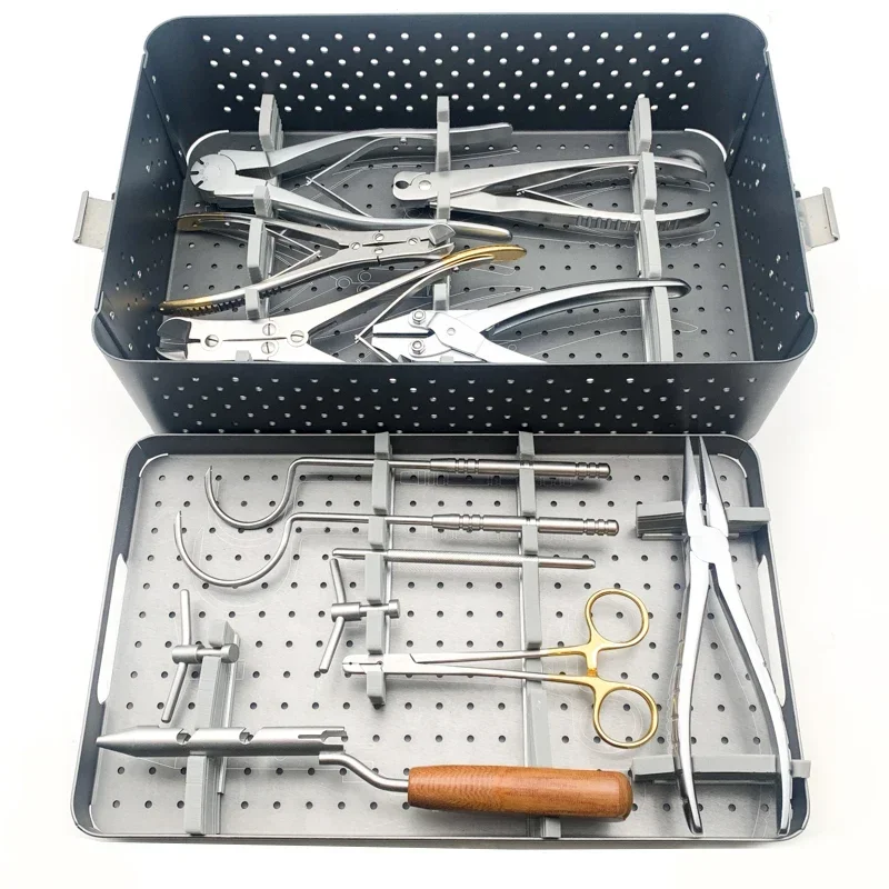 Ортопедический резак для проволоки Kirschner, набор резаков для штифтов, набор ортопедических ветеринарных инструментов