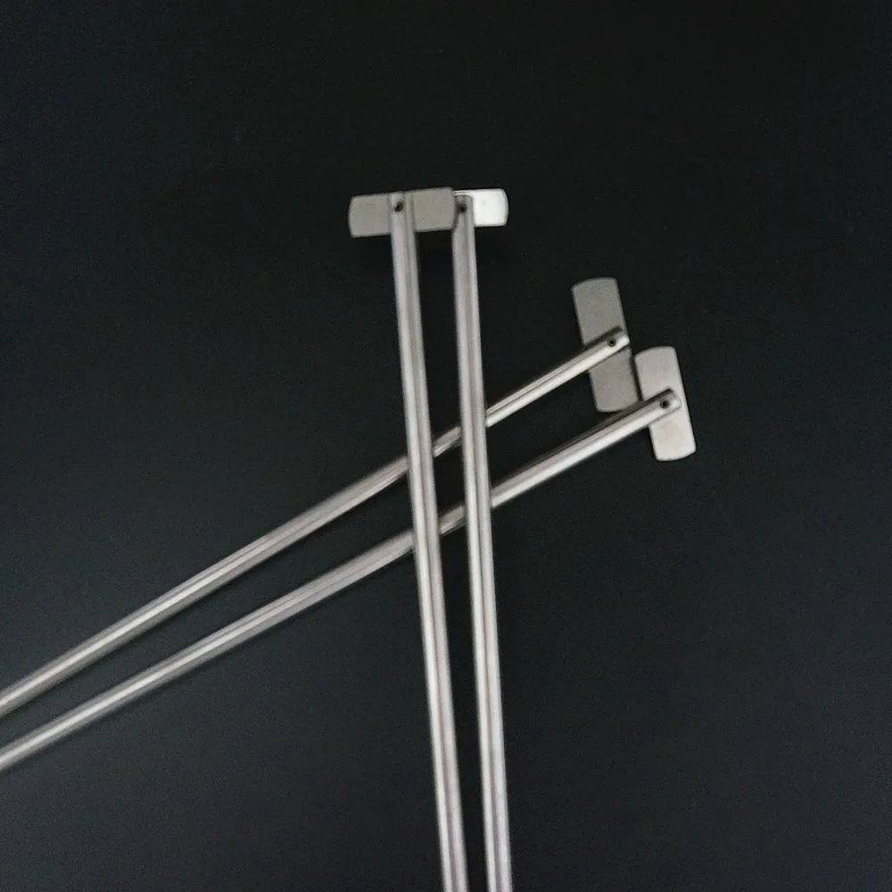 1Pc Lab Rvs Peddel Rechte Beweegbare Mes Gebruikt In Laboratorium Mengen Gereedschap