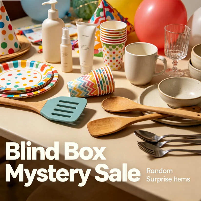 Living Room Dining Mystery Blind Box Beautiful Tableware Surprise